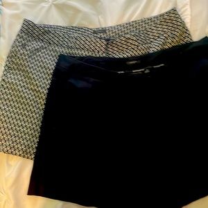 Two pair of Worthington shorts sz 18 Modern fit.